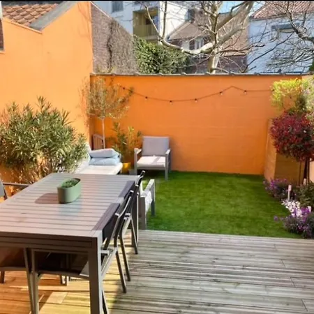 Maison Lille 6 Personnes Avec Jardin Exterior photo